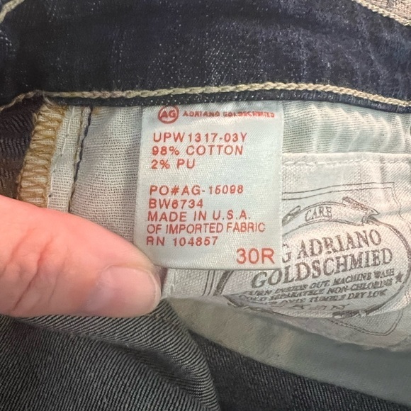 AG Adriano Goldschmied Ballad Slim Boot Cut Jeans low- Rise - Picture 7 of 8